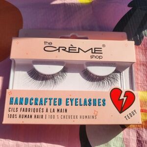 the Crème Shop Teddy Handcrafted Eyelashes - Black